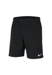 Nike - Shorty Dziecięce Polar Park 20. Kolor: czarny. Materiał: polar. Styl: sportowy. Sport: turystyka piesza #1