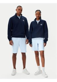 Lacoste Szorty sportowe Unisex GH0990 Błękitny Regular Fit. Kolor: niebieski. Materiał: bawełna #4