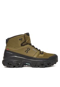 On Trekkingi Cloudrock Mid Wp 3MF10161473 Khaki. Kolor: brązowy. Materiał: materiał. Sport: turystyka piesza