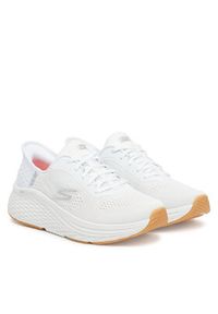 skechers - Skechers Sneakersy Max Cushioning Elite 2.0-Vanish 129606/WSL Biały. Kolor: biały. Materiał: materiał #5