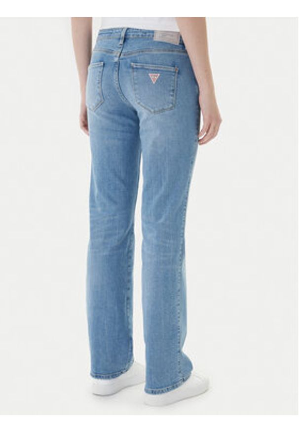 Guess Jeansy W6RA15 D6882 Niebieski Regular Fit. Kolor: niebieski