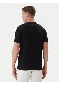 Karl Lagerfeld - KARL LAGERFELD T-Shirt 755037 562221 Czarny Loose Fit. Typ kołnierza: dekolt w karo. Kolor: czarny. Materiał: bawełna #5