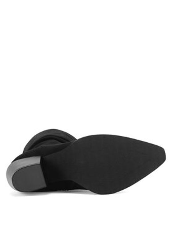 DeeZee Kozaki WS22367-02 Czarny. Kolor: czarny. Materiał: materiał