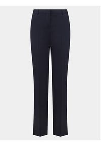 BOSS - Boss Spodnie materiałowe Tameah 50490045 Granatowy Regular Fit. Kolor: niebieski. Materiał: wełna #2