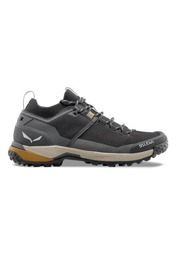 Buty trekkingowe męskie Salewa Puez Knit Powertex. Kolor: szary. Materiał: materiał, syntetyk. Szerokość cholewki: normalna