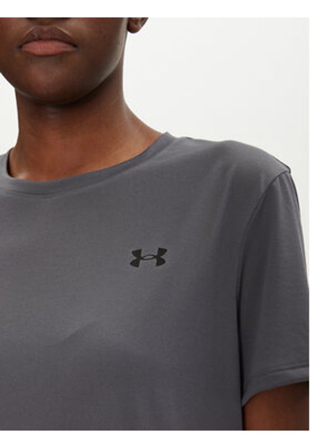 Under Armour Koszulka techniczna Rech SSC 1384231 Szary Relaxed Fit. Kolor: szary. Materiał: syntetyk