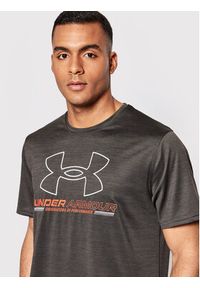 Under Armour T-Shirt Ua Training Vent 1370367 Szary Loose Fit. Kolor: szary. Materiał: syntetyk