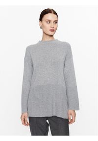 Marella Sweter Anta 2333664137200 Szary Regular Fit. Kolor: szary. Materiał: syntetyk, wiskoza