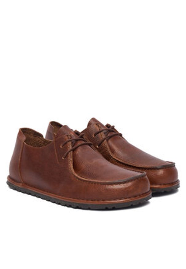 Birkenstock Półbuty Utti Lace Low 1029679 Brązowy. Kolor: brązowy. Materiał: skóra