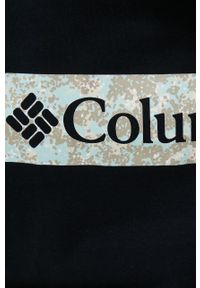 columbia - Columbia t-shirt damski kolor czarny. Okazja: na co dzień. Kolor: czarny. Materiał: dzianina. Długość rękawa: krótki rękaw. Długość: krótkie. Wzór: nadruk. Styl: casual #4