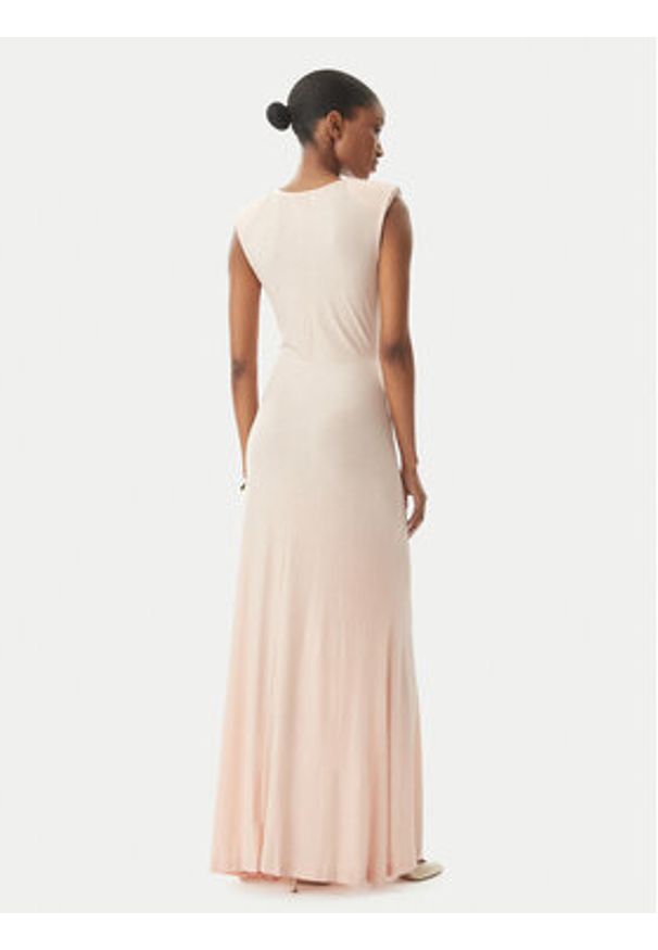 Rinascimento Sukienka wieczorowa CFC0122483003 Różowy Regular Fit. Kolor: różowy. Materiał: syntetyk. Styl: wizytowy