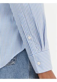 TOMMY HILFIGER - Tommy Hilfiger Koszula Ess WW0WW47169 Niebieski Regular Fit. Kolor: niebieski. Materiał: bawełna #4