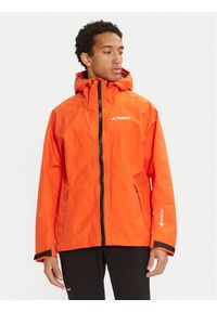 Adidas - adidas Kurtka przeciwdeszczowa TERREX XPERIOR GORE-TEX PACLITE HN2909 Pomarańczowy Regular Fit. Kolor: pomarańczowy. Materiał: syntetyk. Technologia: Gore-Tex #1