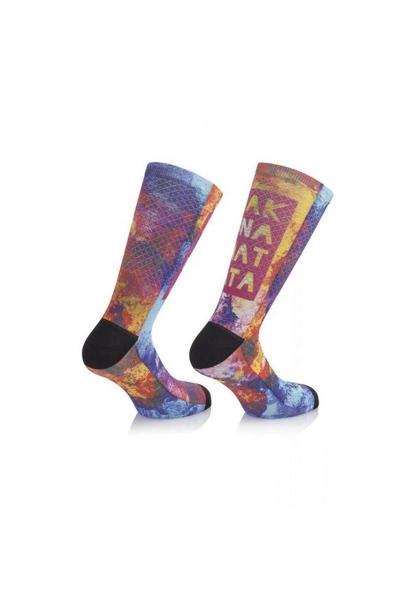 MB WEAR - Skarpetki Mb Wear Fun H17 Hakuna Matata. Kolor: niebieski, wielokolorowy. Sport: kolarstwo