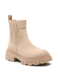 Jenny Fairy Sztyblety WS9186-01 Beżowy. Kolor: beżowy. Materiał: skóra #1