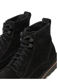 Birkenstock Trzewiki Highwood Lace Mid W Lena 1028893 Czarny. Kolor: czarny. Materiał: zamsz, skóra #2