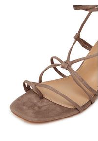 DeeZee Sandały 5661-1 Brązowy. Kolor: brązowy. Materiał: materiał #3