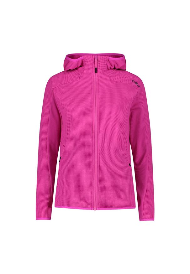Bluza damska turystyczna CMP 35G6496. Kolor: czerwony. Sport: turystyka piesza