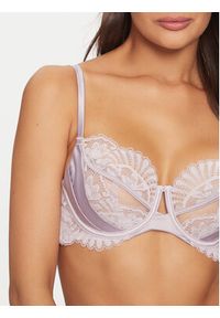 Hunkemöller Biustonosz z fiszbiną Almendra 205522 Fioletowy. Kolor: fioletowy. Materiał: syntetyk #2