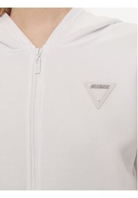 Guess Bluza Kiara V4GQ15 FL04P Biały Regular Fit. Kolor: biały. Materiał: syntetyk, bawełna #5