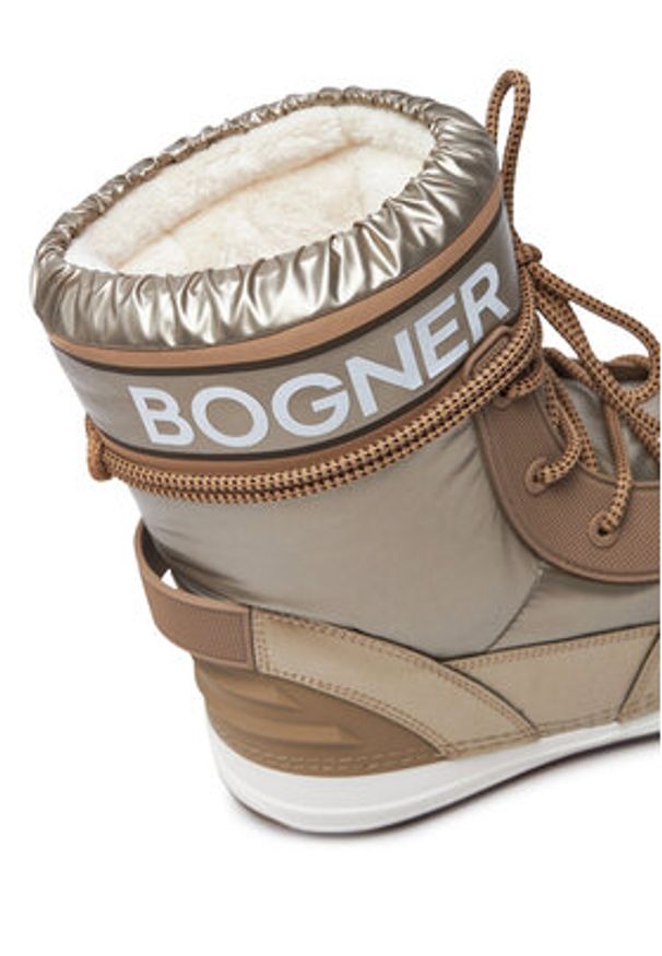 Bogner Śniegowce La Plagne 14 32447034 Beżowy. Kolor: beżowy. Materiał: materiał