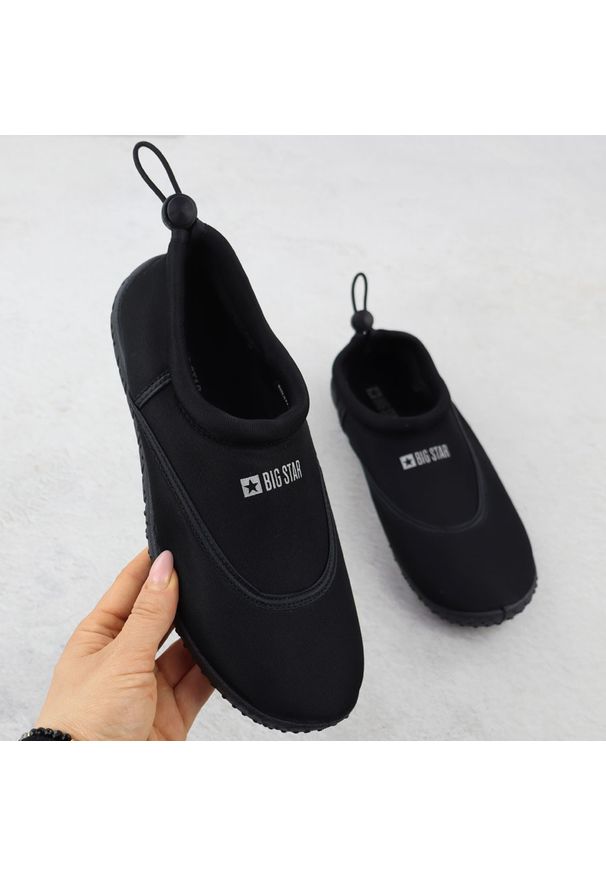 Big-Star - Neonowe buty do wody czarne Big Star NN274A801. Zapięcie: bez zapięcia. Kolor: czarny. Materiał: tkanina