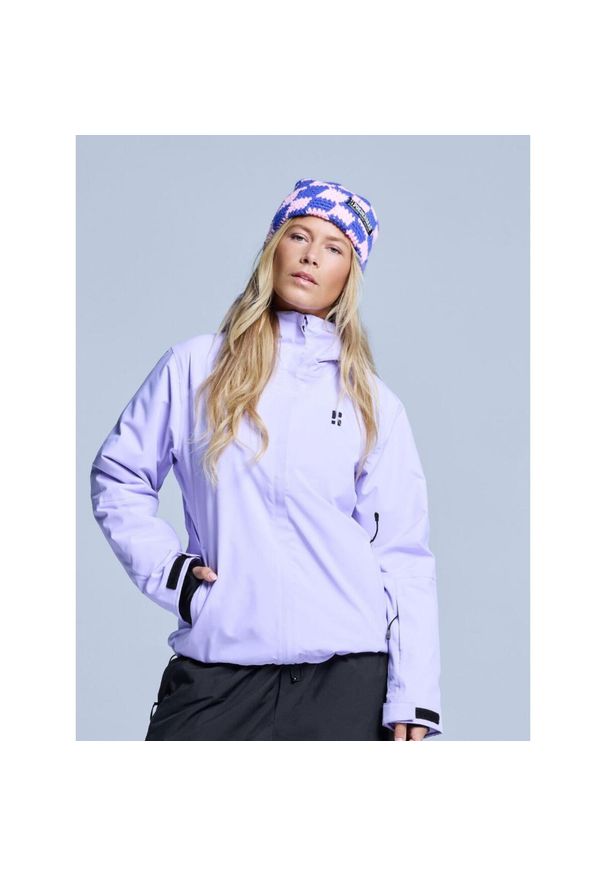 POEDERBAAS - Kurtka narciarska damska - Arctic 2L ocieplana - liliowa. Kolor: fioletowy. Materiał: poliester. Sezon: zima. Sport: narciarstwo