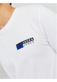 Jack & Jones - Jack&Jones T-Shirt Corp 12233999 Biały Standard Fit. Kolor: biały. Materiał: bawełna