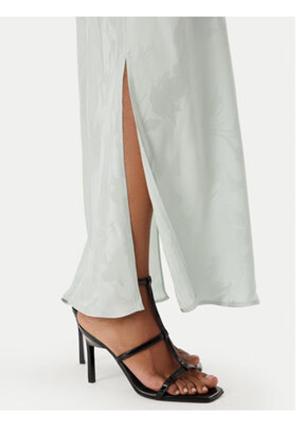 Calvin Klein Sukienka letnia LV044F011G Zielony jasny Regular Fit. Kolor: zielony. Materiał: wiskoza. Sezon: lato