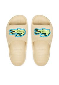 Lacoste Klapki Serve Slides 2.0 51CFA0008 2Q9 Biały. Kolor: biały. Materiał: syntetyk #2