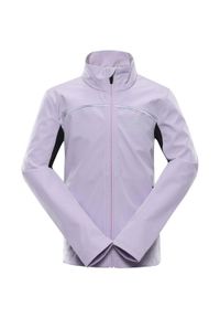 ALPINE PRO - Kurtka Softshell dla Dzieci Alpine Pro Geroco 116-122 Wodoodporna. Kolor: zielony. Materiał: softshell. Sezon: wiosna, jesień. Styl: sportowy