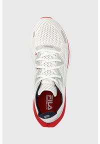 Fila buty do biegania Shocket Run kolor biały. Zapięcie: sznurówki. Kolor: biały. Materiał: tworzywo sztuczne, guma. Szerokość cholewki: normalna. Sport: bieganie