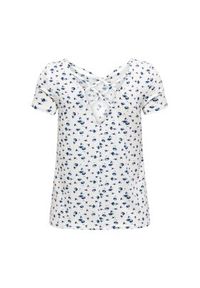 only - ONLY Bluzka Bera 15368588 Biały Regular Fit. Kolor: biały. Materiał: wiskoza #2