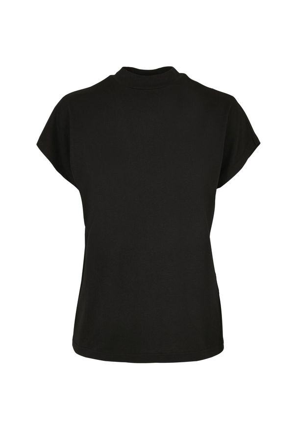 Koszulka damska Urban Classics oversized découpé viscose-Duże rozmiary. Kolor: czarny. Materiał: wiskoza