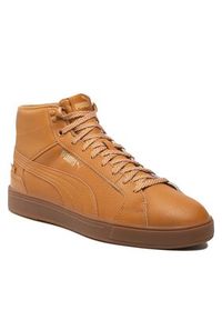 Puma Sneakersy Serve Pro Mid Ptx 382096 05 Brązowy. Kolor: brązowy. Materiał: skóra