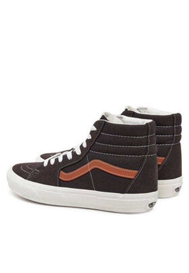 Vans Tenisówki SK8-Hi VN000D32Y7U1 Brązowy. Kolor: brązowy. Materiał: zamsz, skóra