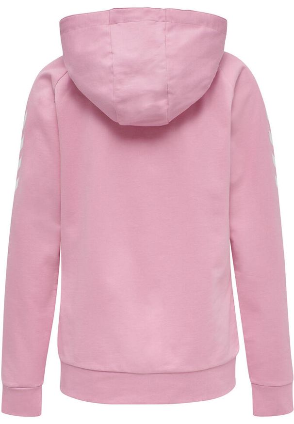 Bluza do piłki ręcznej damska Hummel hmlGO Zip z kapturem. Typ kołnierza: kaptur. Kolor: różowy. Sezon: zima, jesień