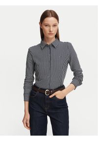 TOMMY HILFIGER - Tommy Hilfiger Koszula WW0WW43528 Granatowy Slim Fit. Kolor: niebieski. Materiał: bawełna #1