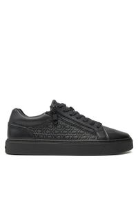 Calvin Klein Sneakersy Low Top Lace Up W/ Zip Mono HM0HM01496 Czarny. Kolor: czarny #1