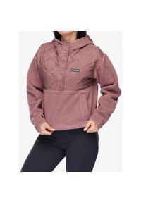 columbia - Bluza polarowa damska Columbia Cloud Point Hooded Fleece. Kolor: różowy. Materiał: polar