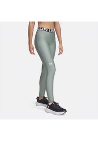 Legginsy treningowe damskie Under Armour HeatGear. Kolor: zielony. Sport: fitness #1