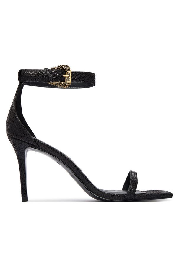 Sandały Versace Jeans Couture. Kolor: czarny