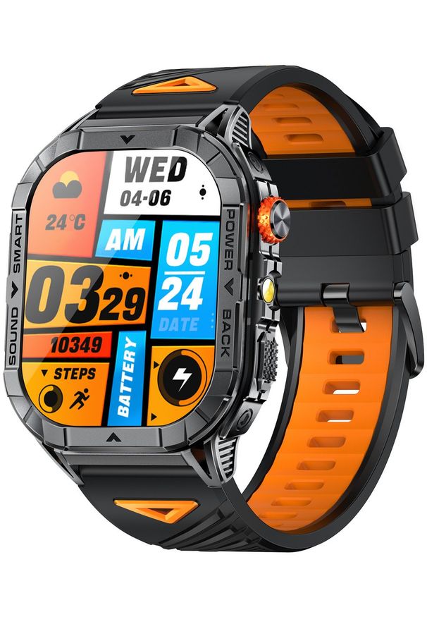 Smartwatch GlacierX Smartwatch Racer Black GX-RC70A. Rodzaj zegarka: smartwatch