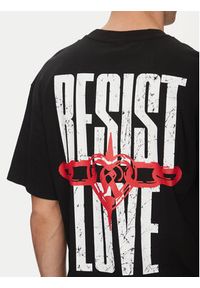 Karl Kani T-Shirt Resist Love 60300349 Czarny Relaxed Fit. Kolor: czarny. Materiał: bawełna #3