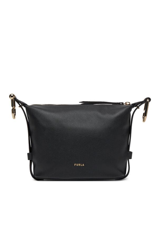 Furla Torebka Nuvola Mini WE00725 BX2045 O6000 Czarny. Kolor: czarny. Materiał: skórzane