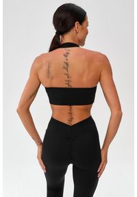 ROUGH RADICAL - Stanik sportowy fitness Rough Radical Zoya Sports Bra. Kolor: czarny. Sport: fitness