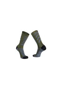 Skarpety rowerowe NORTHWAVE HUSKY Ceramic High Sock zielony. Kolor: zielony