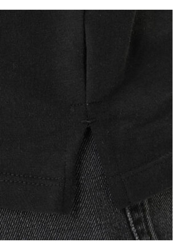 Calvin Klein Jeans Polo Classic Monogram LV04RD255G Czarny Regular Fit. Typ kołnierza: polo. Kolor: czarny. Materiał: bawełna