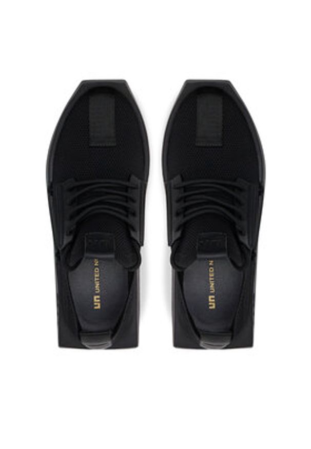 United Nude Sneakersy Mega Juno 1091201117 Czarny. Kolor: czarny. Materiał: materiał