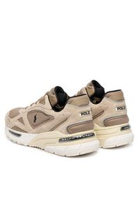 Polo Ralph Lauren Sneakersy Trackster 275 809974012002 Beżowy. Kolor: beżowy. Materiał: zamsz, skóra #4